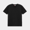 BASIC V-NECK T-SHIRT-Black