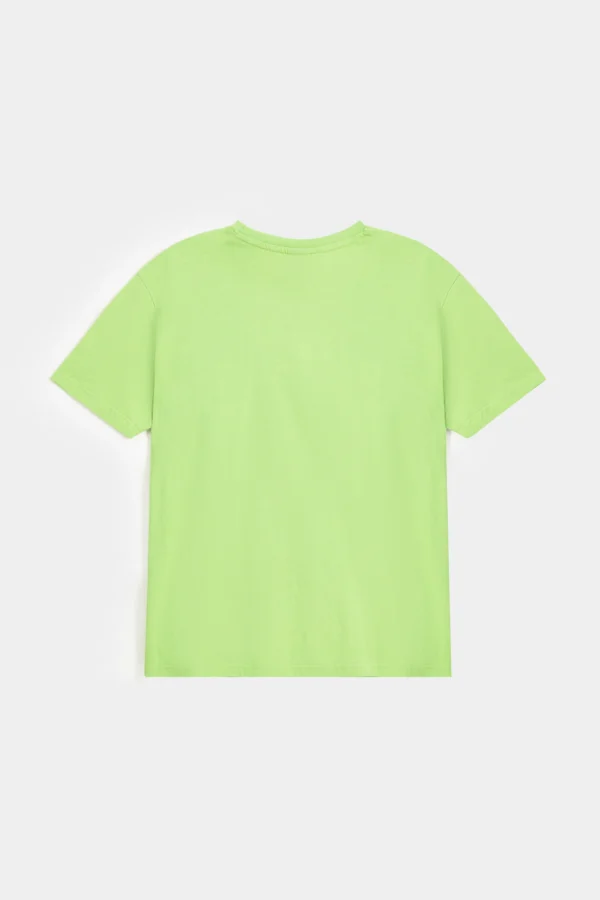 Essential Crew Neck Shirt Light-Green