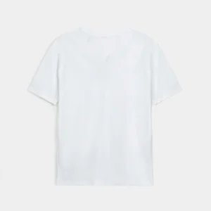 BASIC V-NECK T-SHIRT-White