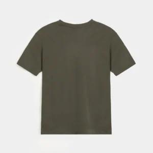 BASIC V-NECK T-SHIRT Dark Brown