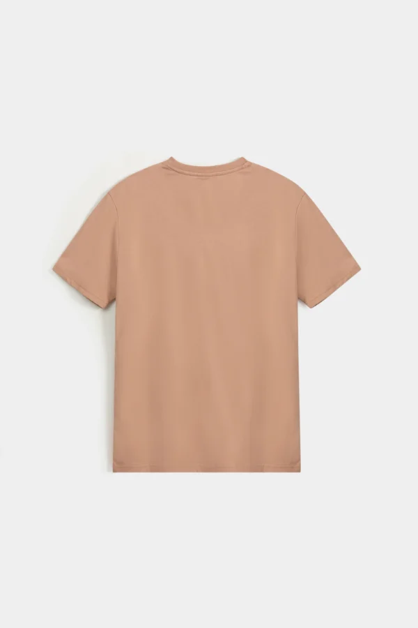 Essential V-Neck Shirt- Peach