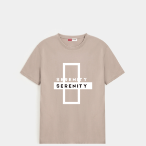 GRAPHIC Essential Crew Neck Shirt – Light Brown