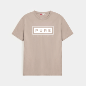 GRAPHIC Essential Crew Neck Shirt – Light Brown