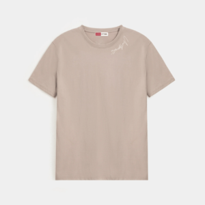 GRAPHIC Essential Crew Neck Shirt – Light Brown