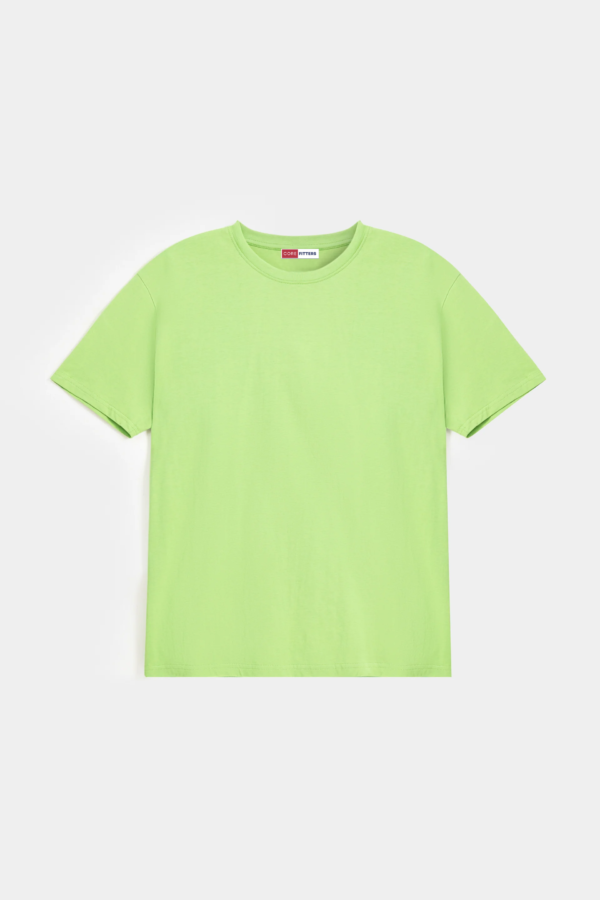 Essential Crew Neck Shirt Light-Green