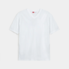 BASIC V-NECK T-SHIRT-White