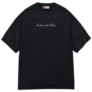 The Ultimate Oversized Black Tee