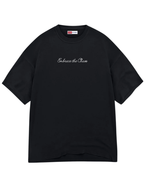 The Ultimate Oversized Black Tee