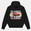 Vintage Black Oversize Hoodie - Car Entthsiast